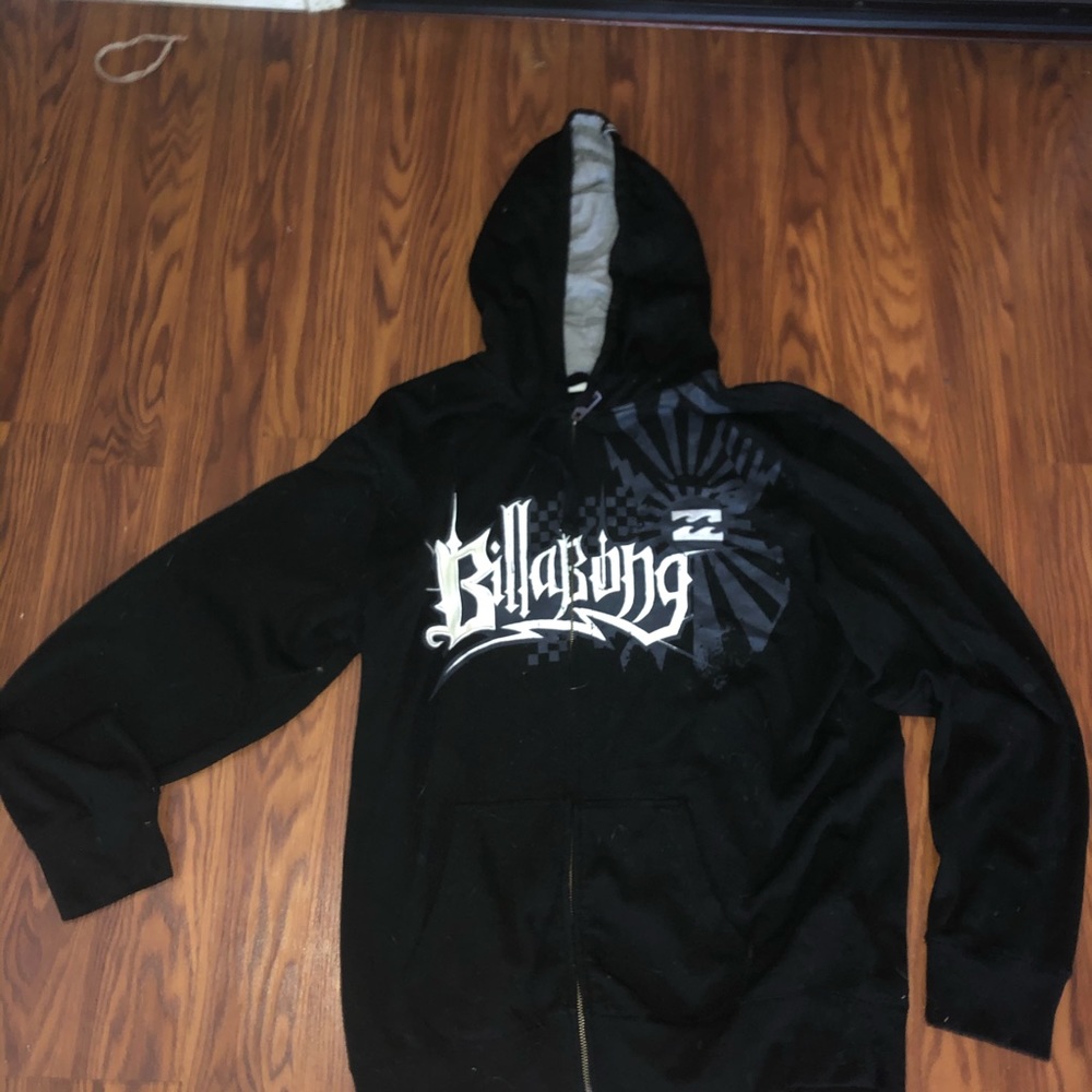 Billabong zip up sweater